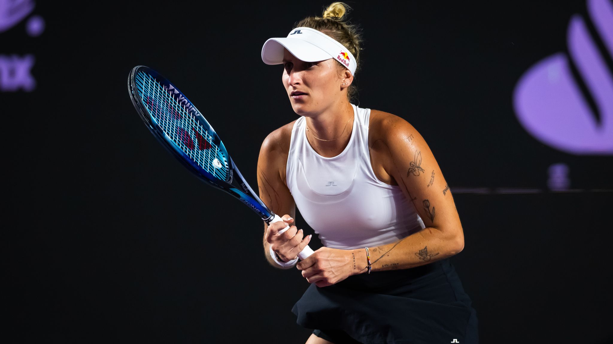 WTA Finals Wimbledon champion Marketa Vondrousova criticises condition of court in Cancun Tennis News Sky Sports