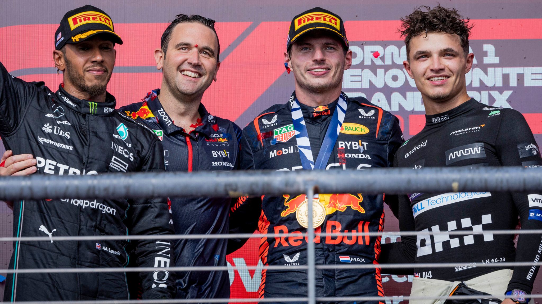 Verstappen wins 50th career F1 victory at the US Grand Prix