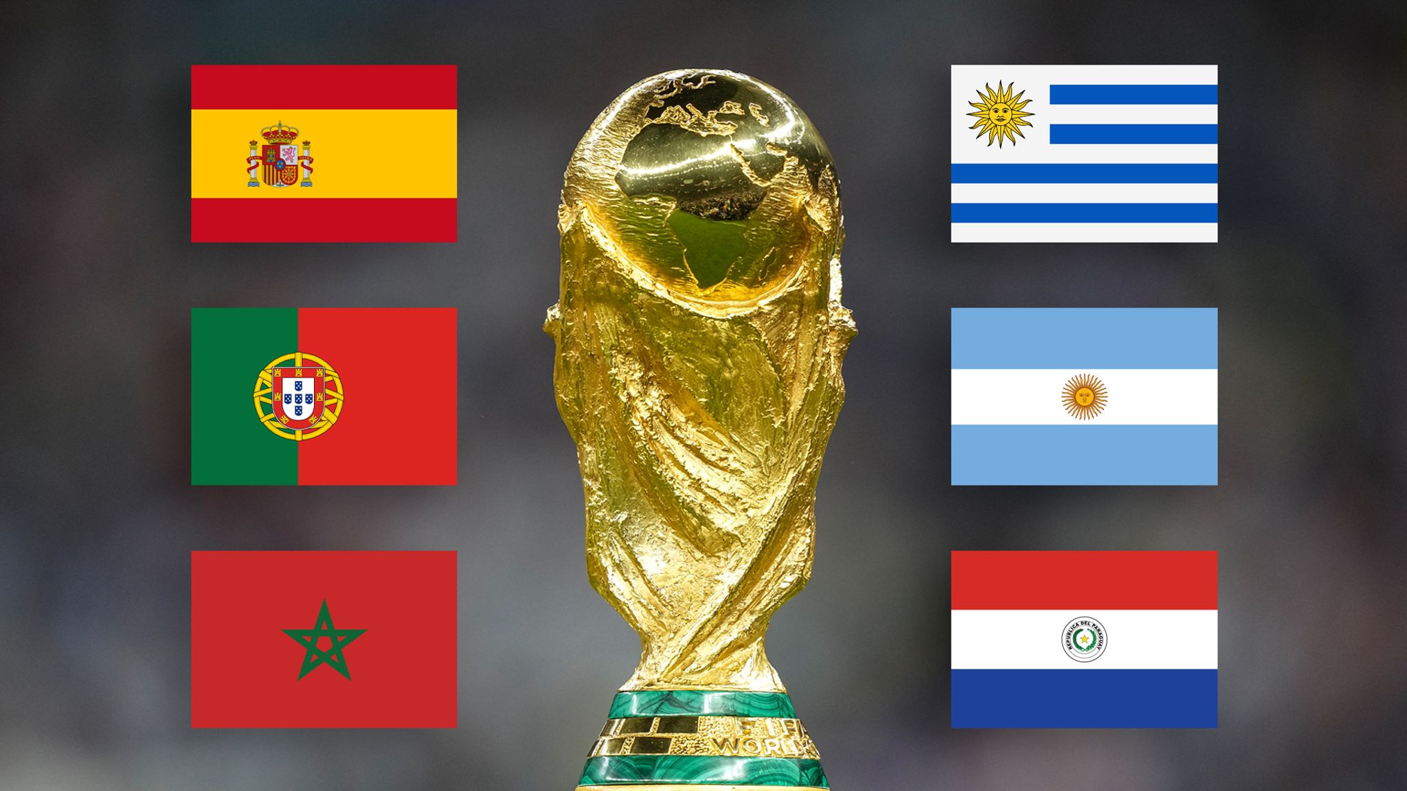 World Cup: 2030 tournament matches set for Spain, Portugal, Morocco,  Uruguay, Argentina and Paraguay | Football News | Sky Sports