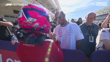 Hamilton congratulates new F1 Academy champion Garcia