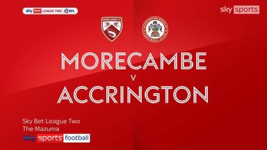 Morecambe 1-1 Accrington