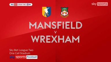 Mansfield 0-0 Wrexham