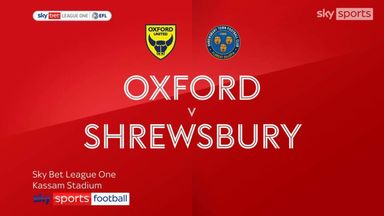 Oxford 3-0 Shrewsbury