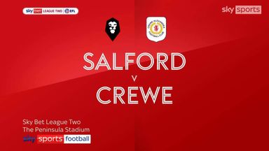 Salford 4-2 Crewe