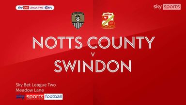 Notts County 3-1 Swindon