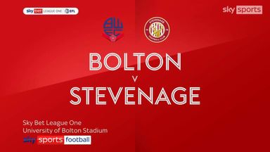 Bolton 3-2 Stevenage