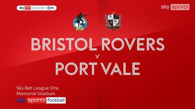 Bristol Rovers 3-0 Port Vale