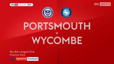Portsmouth 2-1 Wycombe