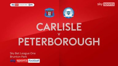 Carlisle 1-1 Peterborough