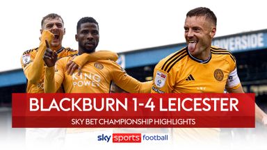Blackburn 1-4 Leicester