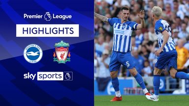 Brighton and Liverpool take point each from entertaining draw