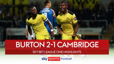 Burton 2-1 Cambridge