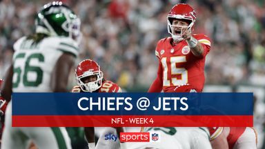 Highlights: Mahomes hits 200 TDs in close win against the Jets