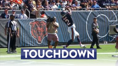 Moore makes brilliant toe-tapping catch in the endzone!