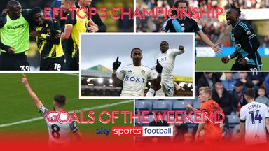 Top five Championship goals of the weekend