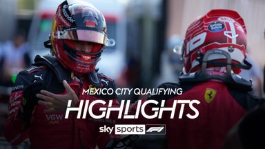 Highlights: Ferrari take top spots in chaotic Mexico City qualifying