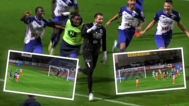 Ever seen this before? Goalkeeper saves late penalty and scores 95th min equaliser!