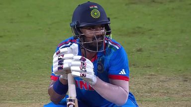 Rahul finishes off Australia with unwanted six!