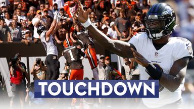 Andrews picks Jackson's TD pass out the sky!