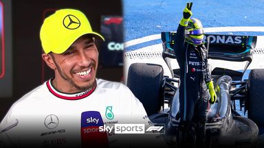 Hamilton: I wasn't expecting second | 'I'm proud of my team'