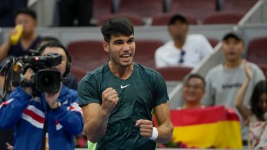 Alcaraz cruises to China Open quarters with clinical victory over Musetti
