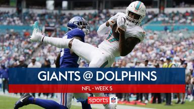 NFL 2023 season live on Sky Sports: Miami Dolphins face New York Giants in  Week Five, NFL News