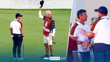 New footage shows US antics that fired-up Rory and led to car-park clash