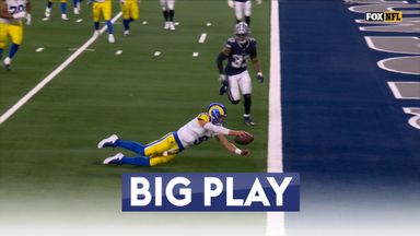 Stafford dives over on trick-play for two-point conversion