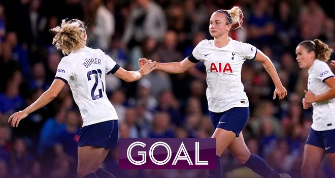 Chelsea 2-1 Tottenham: Lauren James stars and Mia Fishel scores on debut as  WSL champions earn opening day win, Football News