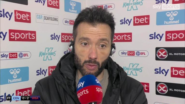 Carlos Corberan pleased with resilience in Coventry win | Video | Watch ...