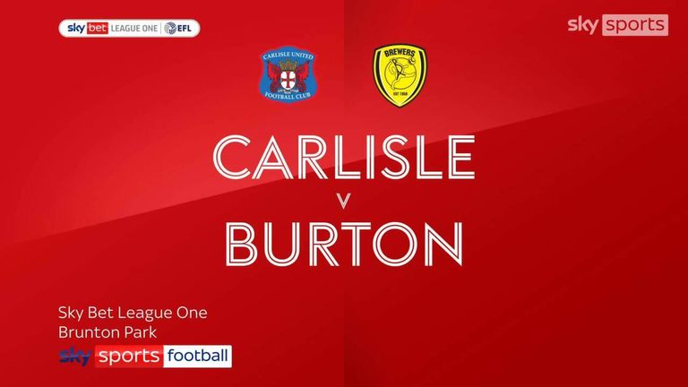 News and Video Highlights - Carlisle-vs-Burton Alb 24.10.2023