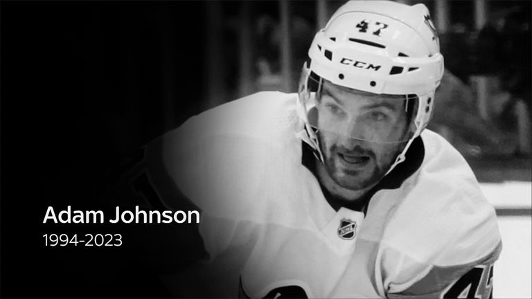 Adam Johnson Ice Hockey tributes 