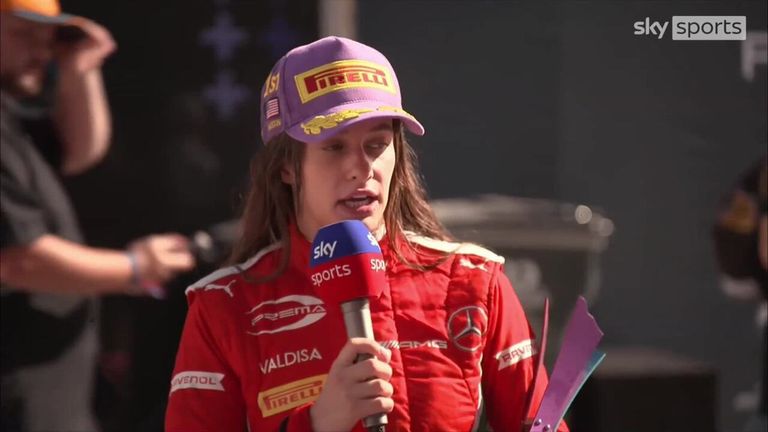 Marta Garcia reflects on an emotional win that crowned her F1 Academy champion