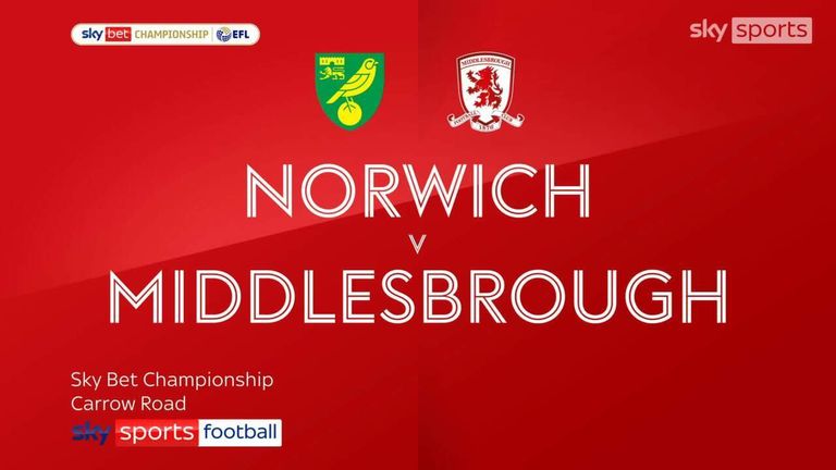 Sky Sports Highlights Norwich v Boro | FMTTM