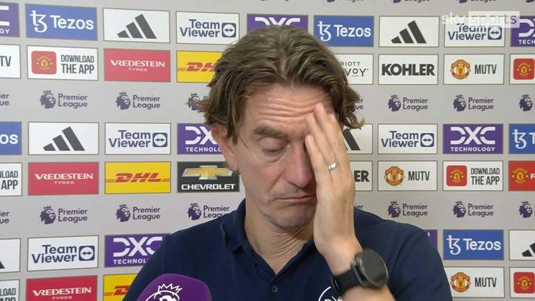 Thomas Frank: Brutal for Brentford to lose to Manchester United | 'At least  a draw was a fair reflection' | Video | Watch TV Show | Sky Sports