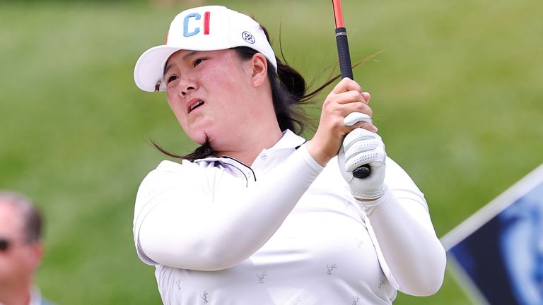 Angel Yin moved into a share of the third-round lead at the LPGA Shanghai tournament with Maya Stark