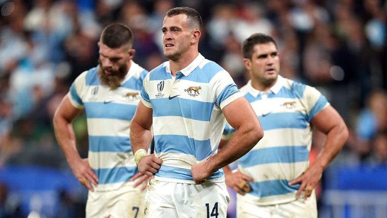 Argentina, que se encontró en las semifinales de la Copa Mundial de Rugby tras vencer a Japón y Gales, quedó devastada. 
