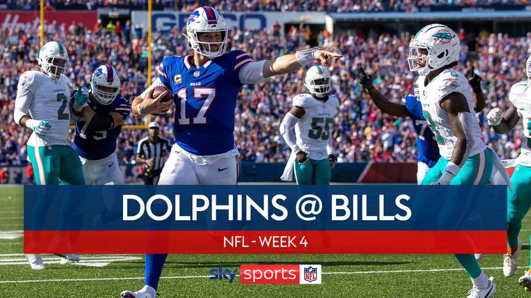 NFL 2023 season live on Sky Sports: Miami Dolphins face New York Giants in  Week Five, NFL News