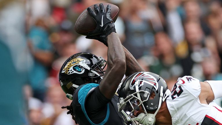 NFL London: Jacksonville Jaguars beat Atlanta Falcons at Wembley