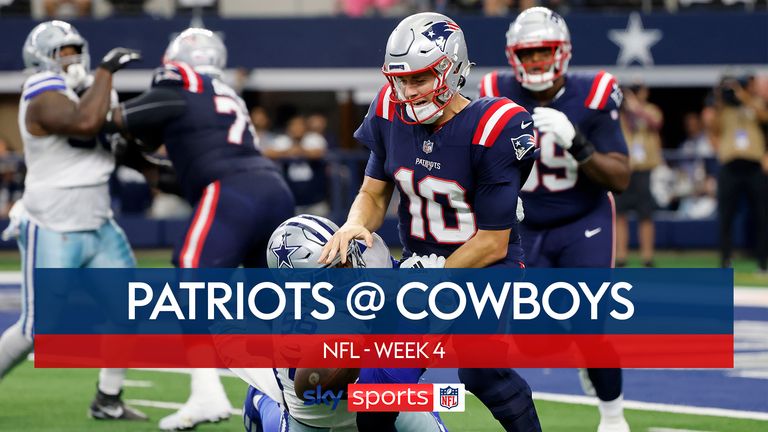 NFL Week 4 Game Recap: Dallas Cowboys 38, New England Patriots 3