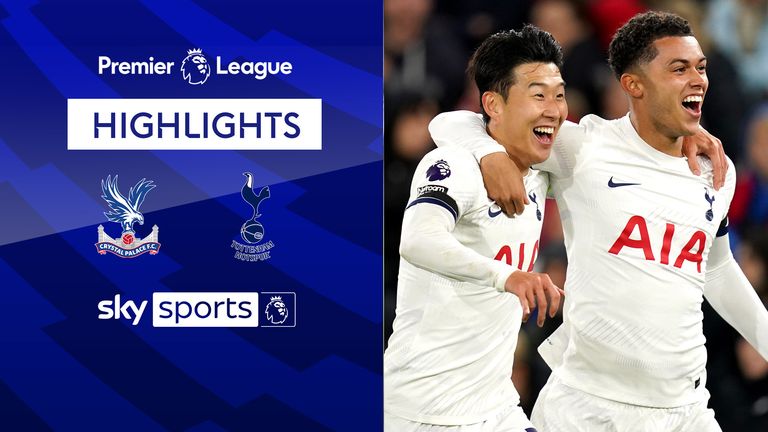 Crystal Palace 1-2 Tottenham: James Maddison shines as Spurs go five points  clear at top of Premier League, Football News