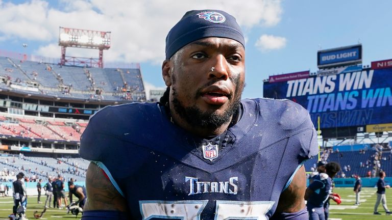 Tennessee Titans running back Derrick Henry 