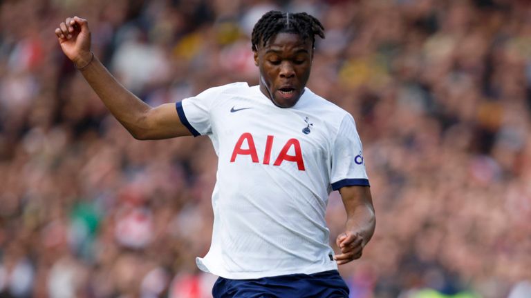 Tottenham's Destiny Udogie has been subject to racist abuse online