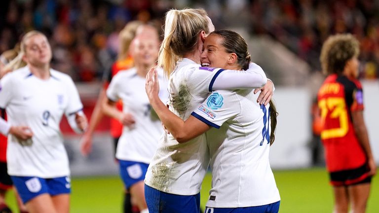 Fran Kirby scored on her England return