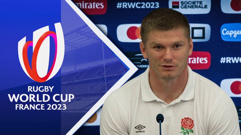 Owen Farrell looks ahead to the Rugby World Cup semi-final against South Africa