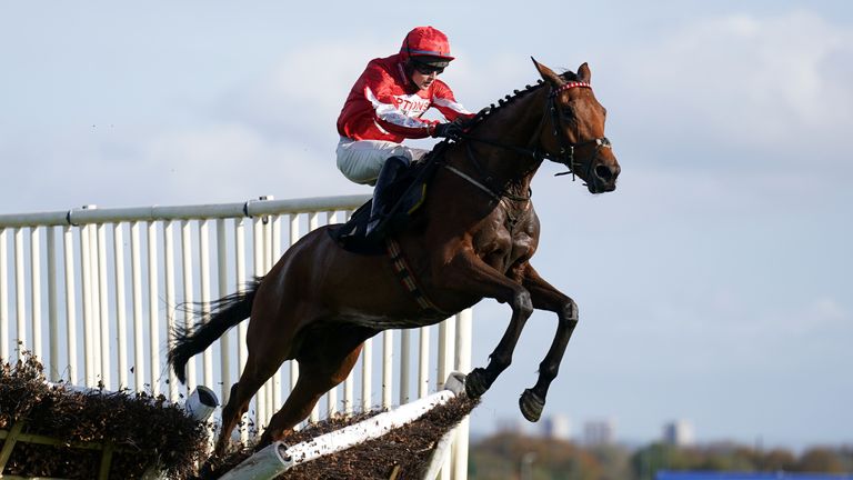 Lift off for Equinus and James Turner at Aintree