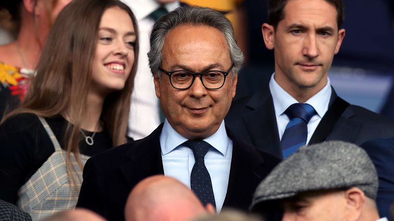 Everton's majority shareholder Farhad Moshiri