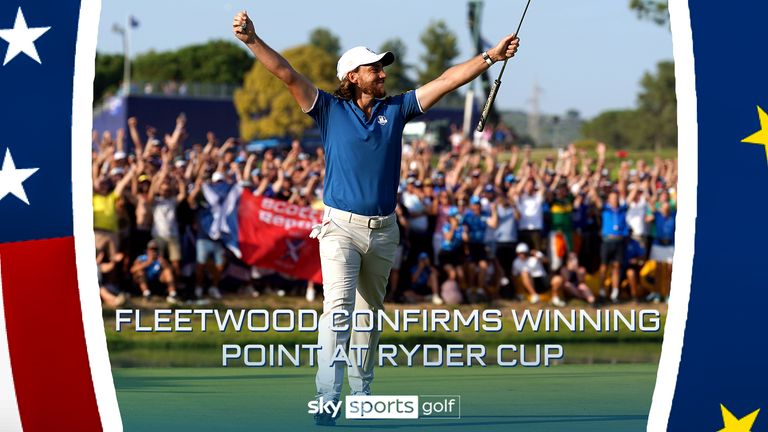 TOMMY FLEETWOOD RYDER CUP