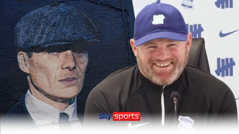 &#39;Peaky Blinders&#39; fan Wayne Rooney says he was given a bakerboy cap synonymous with the show as a gift from the Birmingham city owners.