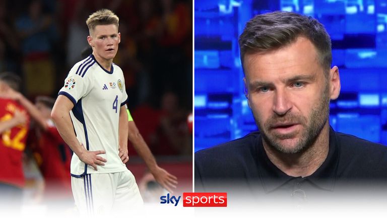 Former Scotland goalkeeper, David Marshall reluctantly accepts the decision to disallow Scott McTominay's goal against Spain.